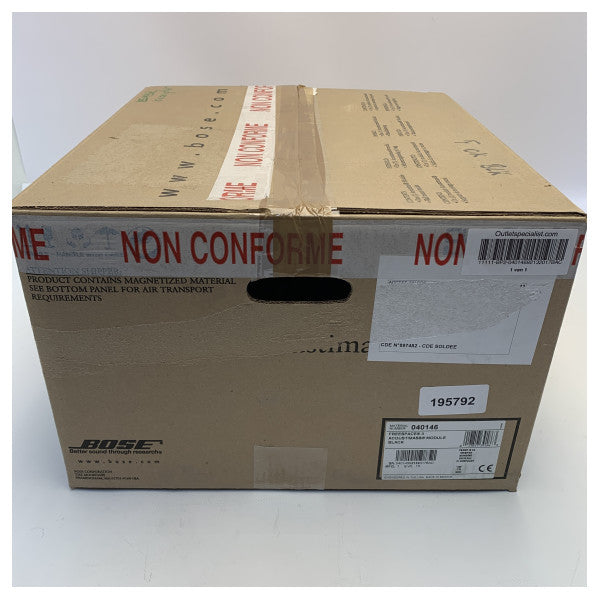 Μονάδα υπογούφερ Bose pro Freespace 3 μαύρο acoustimass -