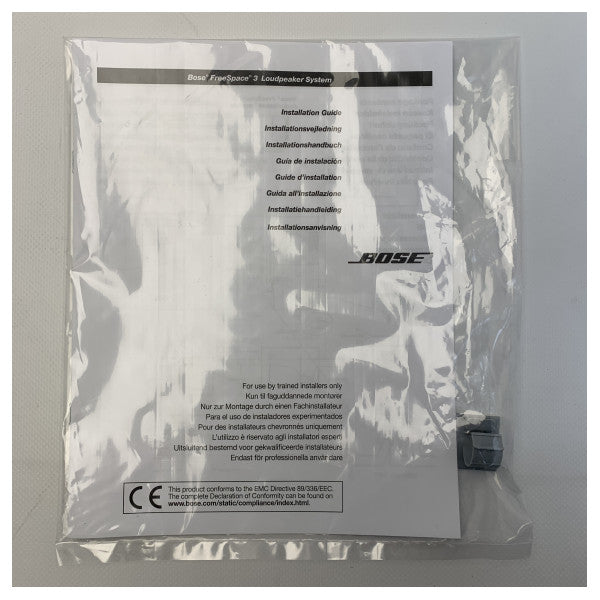 Μονάδα υπογούφερ Bose pro Freespace 3 μαύρο acoustimass -