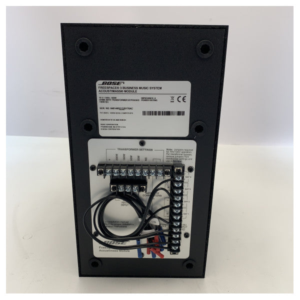 Μονάδα υπογούφερ Bose pro Freespace 3 μαύρο acoustimass -
