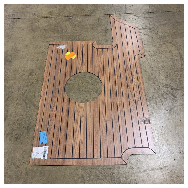 ウッターニ S62 スターボード後方ラミネートチークコックピットフロアキット 4 mm - 2083962