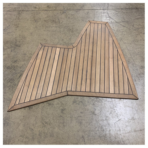 Kit de sol de cockpit en teck original Uttern S49/51 - 2085274