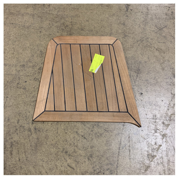 Gerçek Denizcilik Görünümüne Sahip Premium Teak Güverte Plakası Quicksilver botları için