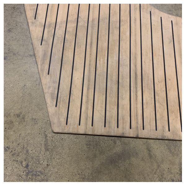 Quicksilver Flexiteek Decking Sintético de Teak para o chão do Cockpit de popa - 2288072