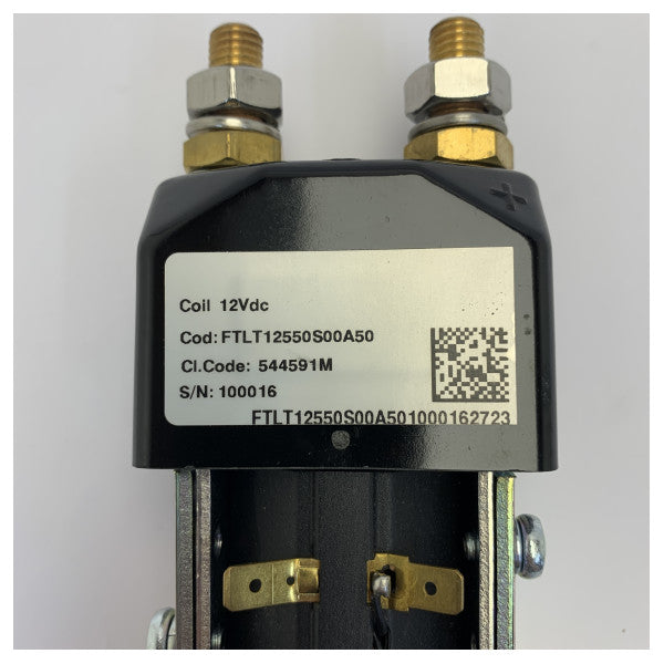Quick 12V Bow Thruster Solenoid Contactor Relay - FTLT12550S00A50