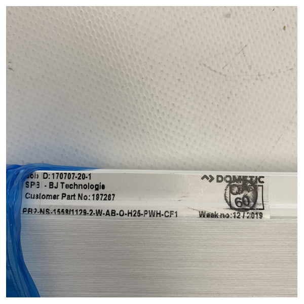 Dometic OceanAir λευκές περσίδες παραθύρων 1558 x 1129 mm - 107267