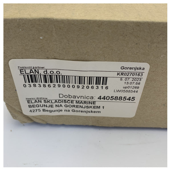 VODNIK H07V-K 4 mm² Gul 100m