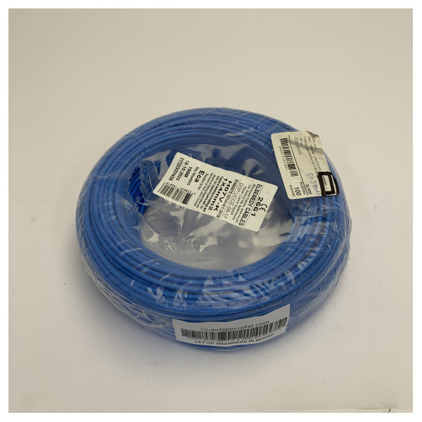 Cable marino Vodnik H07V-K 4mm2 azul cielo 100 m