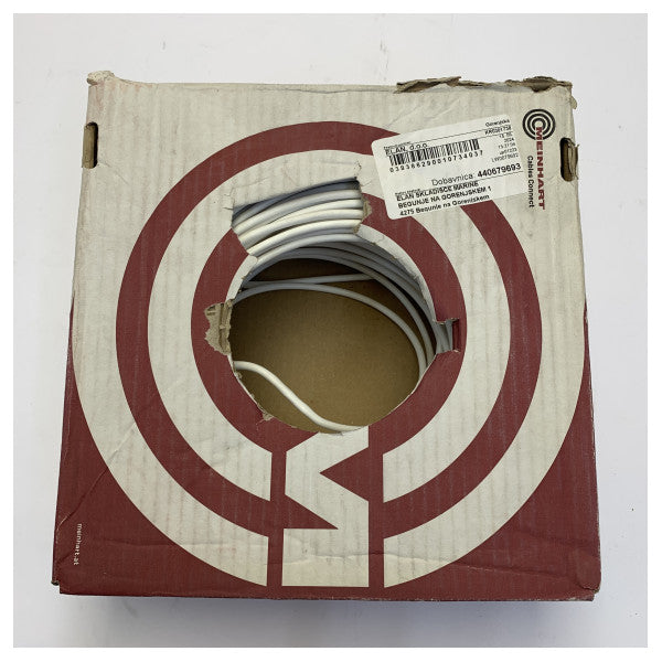 Vodnik H07V-K 6 mm2 Marine Grade kabel hvid 100 m