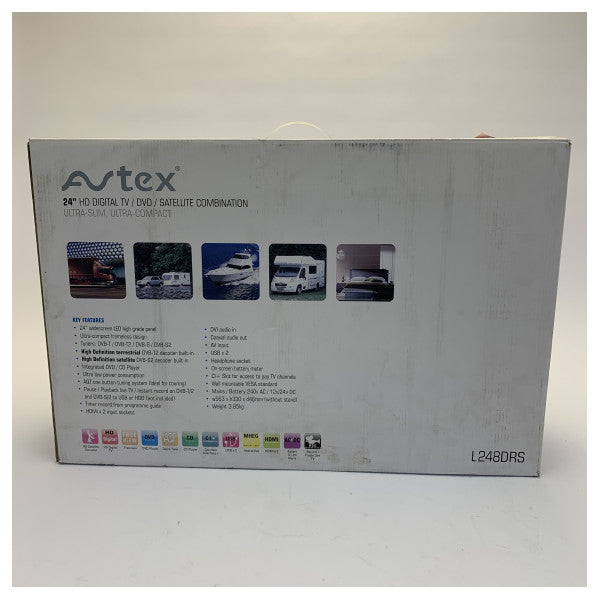 Avtex L248DRS TV marítima Full HD de 24 polegadas - Smart LED 12V/24V