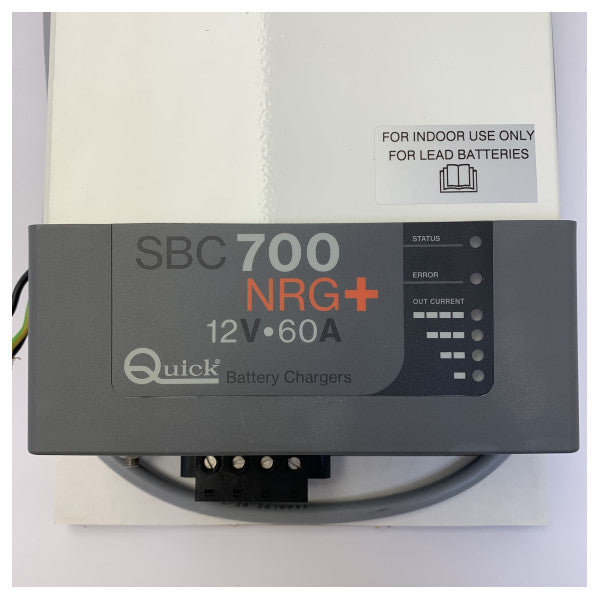 Quick SBC 700 NRG+ Battery Charger Marine - 12V 60A 3-Output 115V/230V
