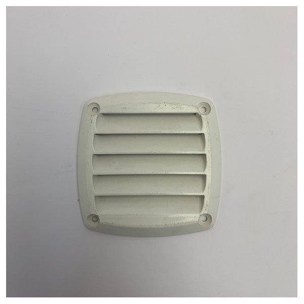 Osculati 53.273.27 Lamellerventil 85x85 mm hvid nylon yacht marineventilator