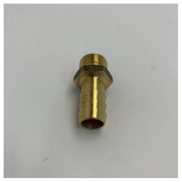 Conector de manguera marina 1/2 pulgadas NPT a espiga de 16 mm - conector recto de tubería 1095931