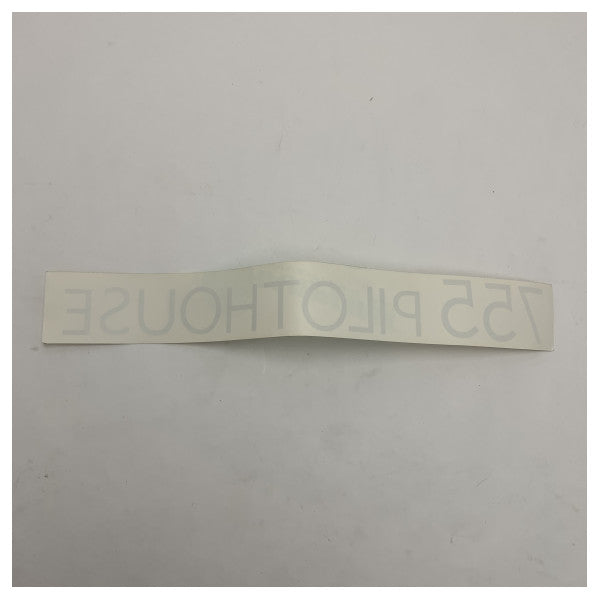 Quicksilver Marine Graphic 755 Pilothouse logo Vodootporna naljepnica