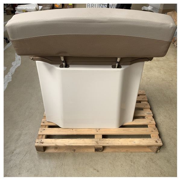 Komdu u Durabbli Quicksilver 805SD Marittimu Leaning Post b'Ħażna u Ponta ta' Stainless