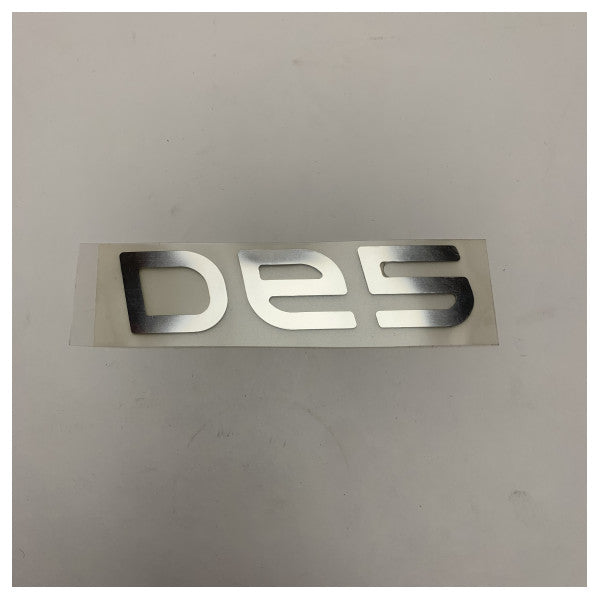 Logo de montage latéral Uttern D62 original - autocollant - 146676-01