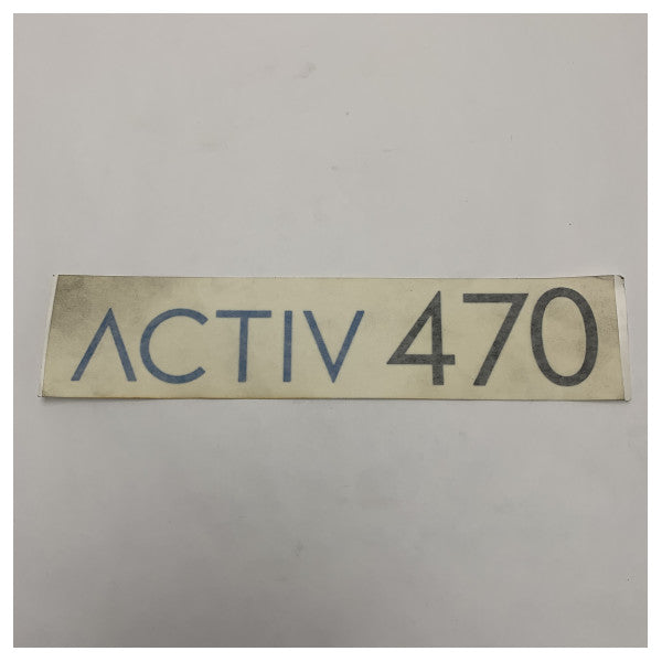 Quicksilver Activ 470 Dekor Yan Montaj Logosu 9.91 x 1.9 inç - 145779-01