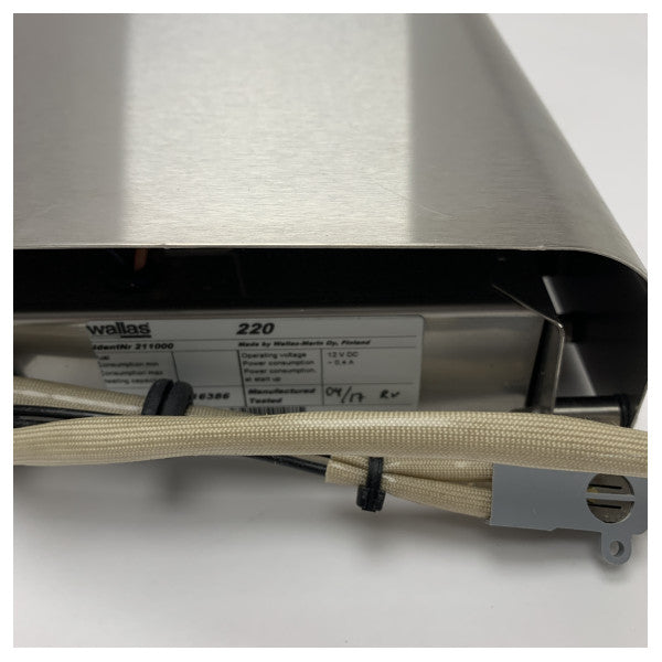 Wallas 220 heat blower lid for diesel and electric stove