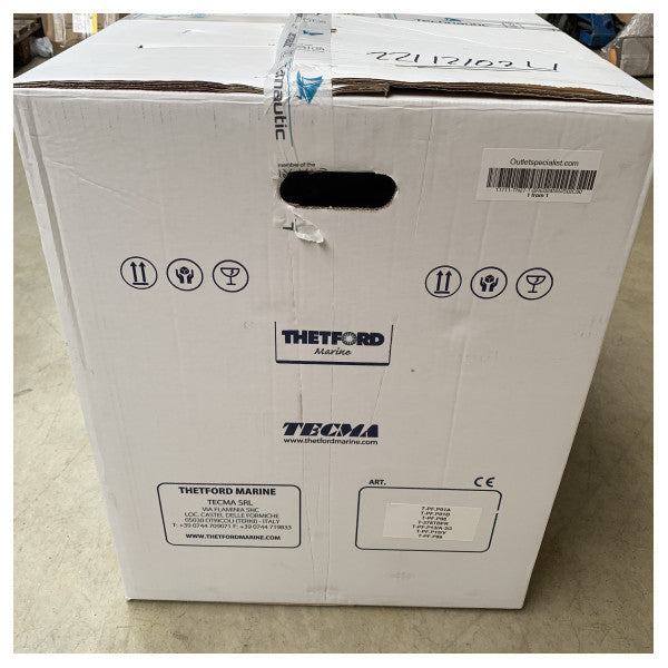 Електричний морський туалет Tecma Breeze 24V стандартного заднього монтажу - BRE024NW/S02