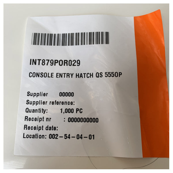 Quicksilver Activ 555 Pilothouse GRP Console Entry Hatch Cover Valkoinen - 879POR029