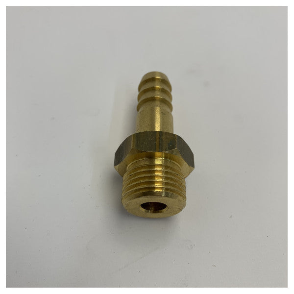 Brass Hose Barb to 1/2inch-14 NPT Male Thread Connector - Marine Yacht Hardware