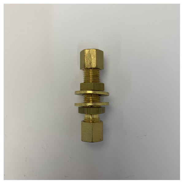 Conector recto para manguera marina de 8 mm, racor para tubo para líneas de combustible y agua - 444335M