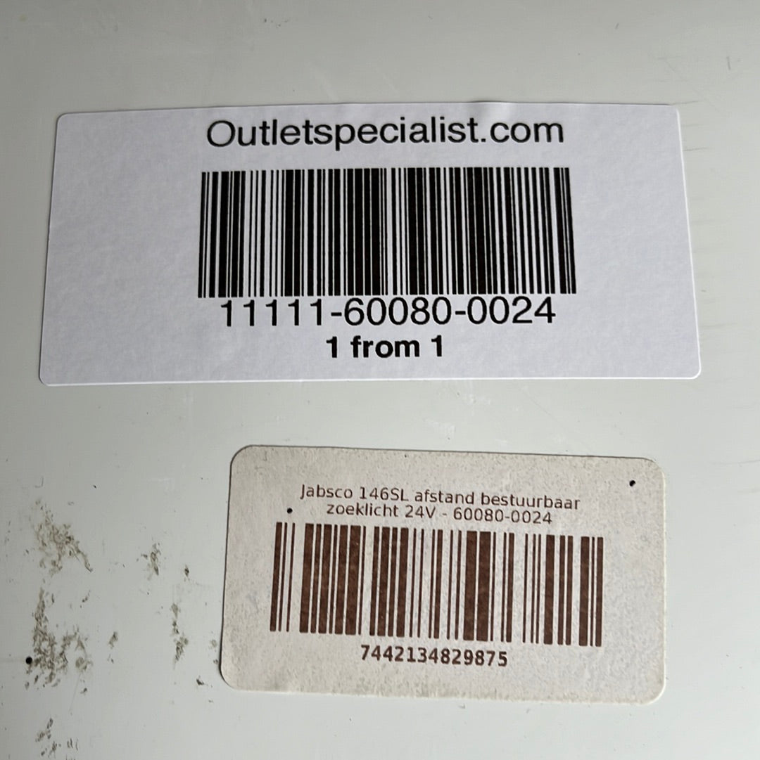 Holofote com controlo remoto Jabsco 146SL 24V - 60080-0024