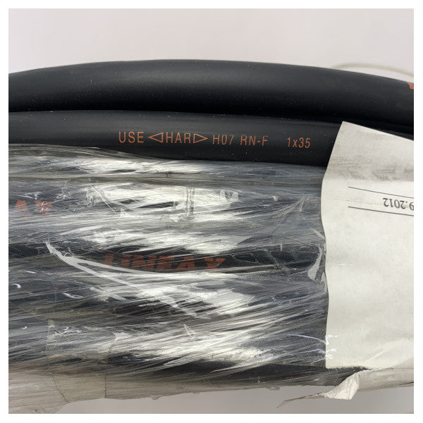 كابل بطارية نيكسانز المرن 35 مم2 - 25 متر أسود