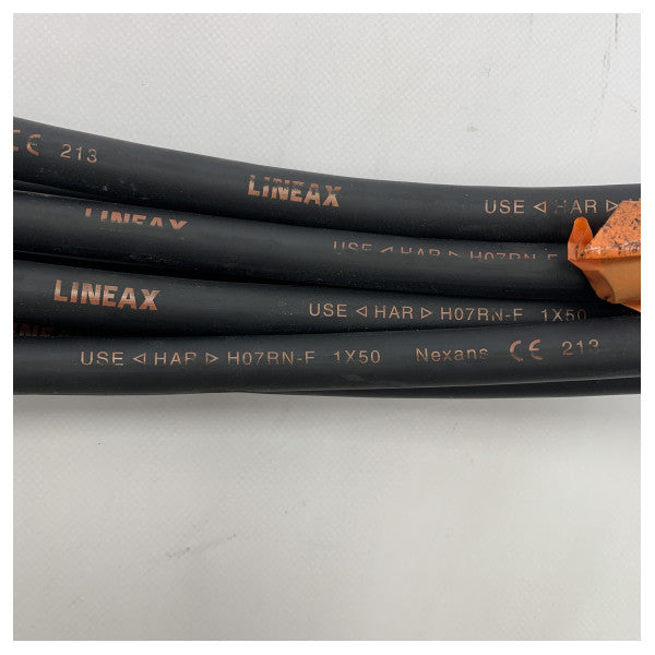 Nexans Nexans esnek 50 mm2 siyah akü kablosu 10M - 1x50MM-10M