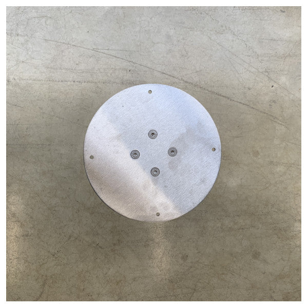 ATEP piedistallo tavolo fisso in acciaio inossidabile 710 x 110 mm - 20.0050B/INOX