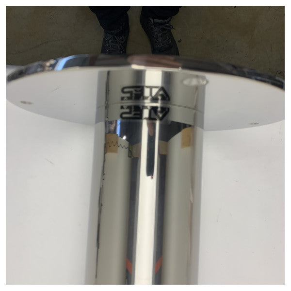 ATEP piedistallo tavolo fisso in acciaio inossidabile 710 x 110 mm - 20.0050B/INOX