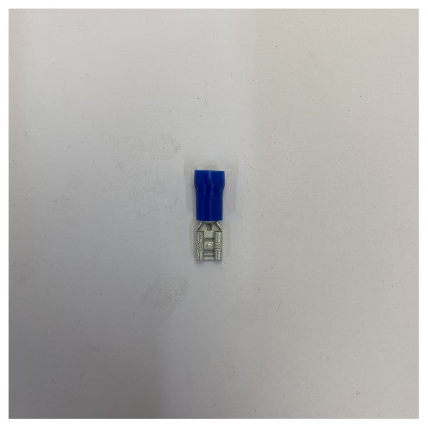 Conector elétrico fêmea tipo forquilha isolado 2,5/5/0,5 mm - grau marítimo