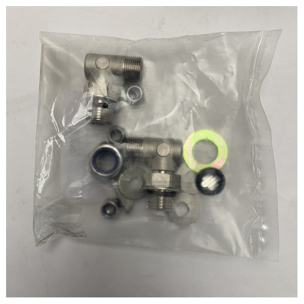 Ultraflex UP20F Front Mount Helm Hydraulic Steering Pump for Boats and Yachts