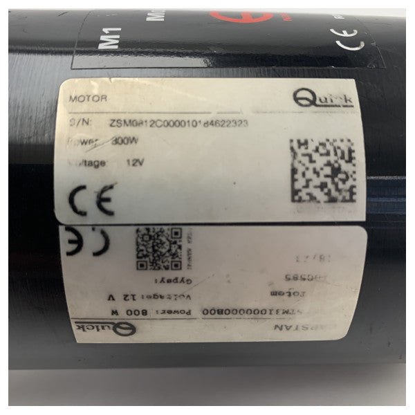 سلك كهربائي سريع توتم TM3 من الفولاذ المقاوم للصدأ 800 واط 12 فولت - FSTM31000000B0