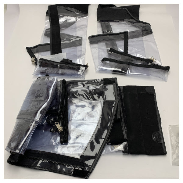 Комплект за покритие на кокпита Quicksilver Activ 555 Bowrider Черен - VK_QS555BRE1R