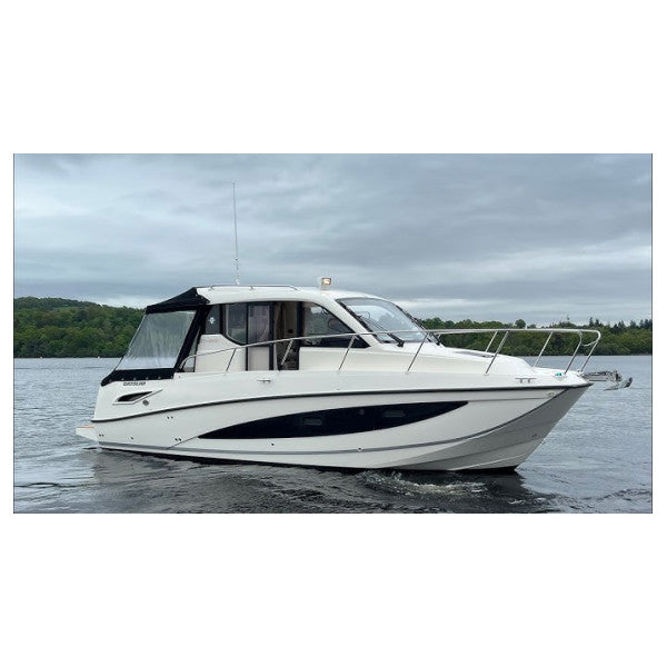 Quicksilver Activ 855 Weekend aft cockpit black enclosure kit - VK_QS855OBEN1