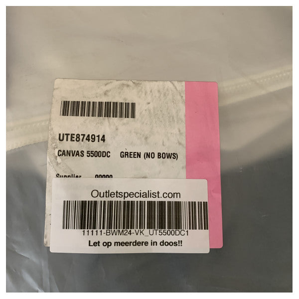 Housse de bateau en toile verte Uttern 5500DC imperméable et résistant aux UV avec fenêtre transparente