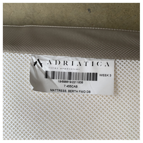 Coussin de matelas avant pour cabine Quicksilver Activ 455 en gris - 2211838