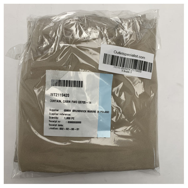 Rideau de cabine avant beige Quicksilver Activ 705 - 2119420