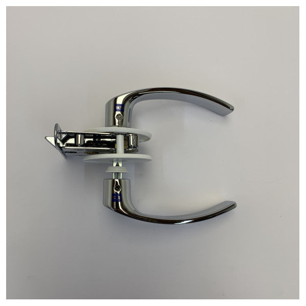 Marine Door Handle Chrome 70mm Pin - Yacht Hardware 3908-841.C