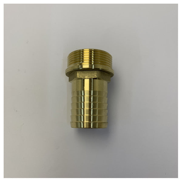 Maestrini Adaptador de espigão para mangueira de 1-1/2 polegada x 38 mm para rosca macho - 7156H-38