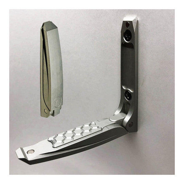Lunar Marine Foldable Mast Step Silver - 574-101