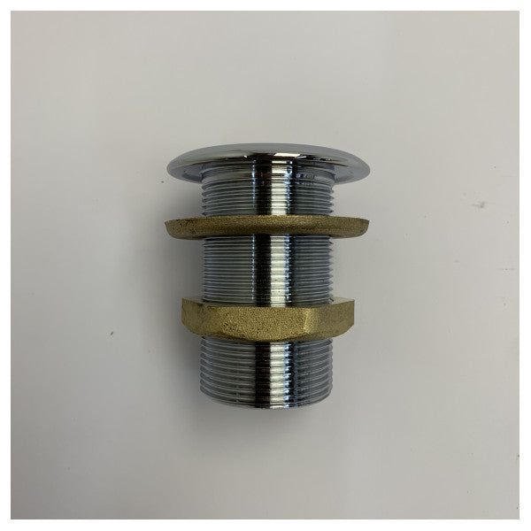 Maestrini 1 1/2inch forkromet messing slangespidskobling C0051H