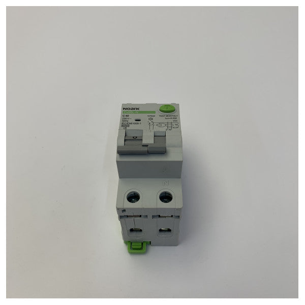 Noark KZS C40 Fehlerstrom-Schutzschalter RCBO 40A 30mA C40