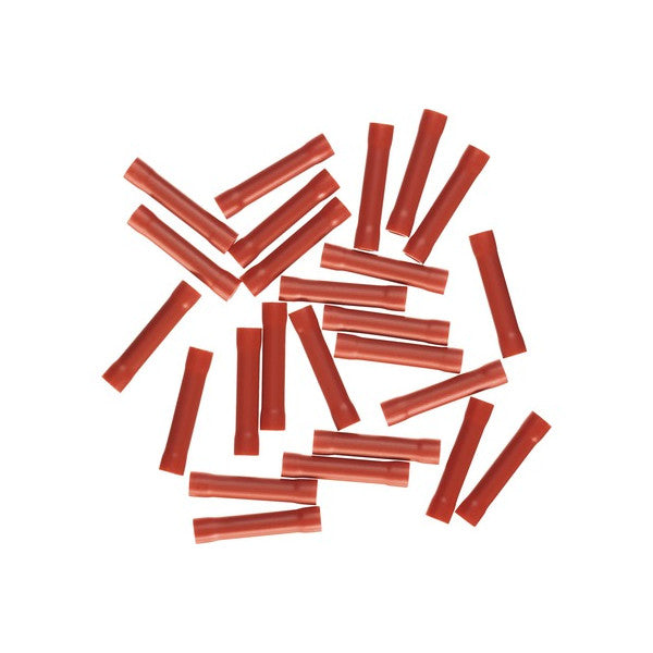 Rote isolierte Kabelschuh 0,5-1,5 mm 100 Stk.