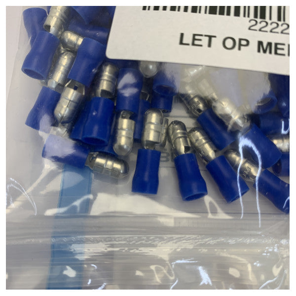 Connecteur à douille isolé bleu CIL.KON. M 2,5/5 MO - 100pcs