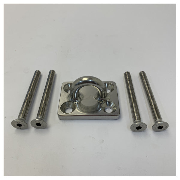 Mainsail Clew Ring I394 - A4-70 Stainless Steel Yacht Hardware