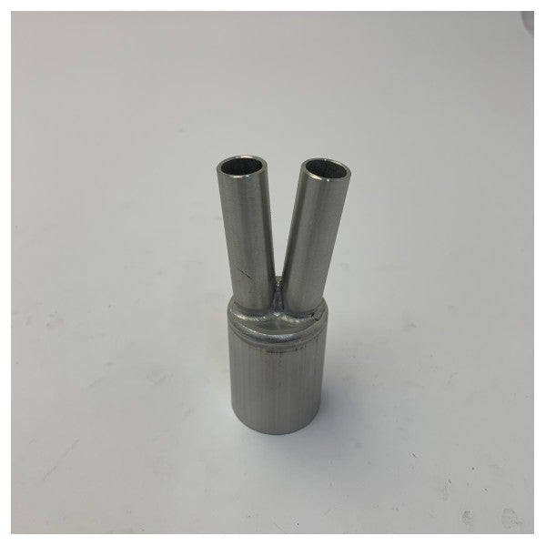 Marine Y-slangekobling 38/16/16 mm til yacht-airconditionanlæg - KOS 38/1