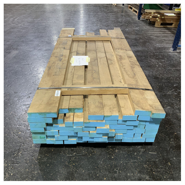Vigas de roble Masiva Hrast Super Prime de 52 mm, total 0.743 m3