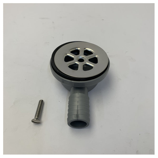 Accesorio náutico Barka PF250S Low Profile codo de 90 grados de 1 pulgada para yate