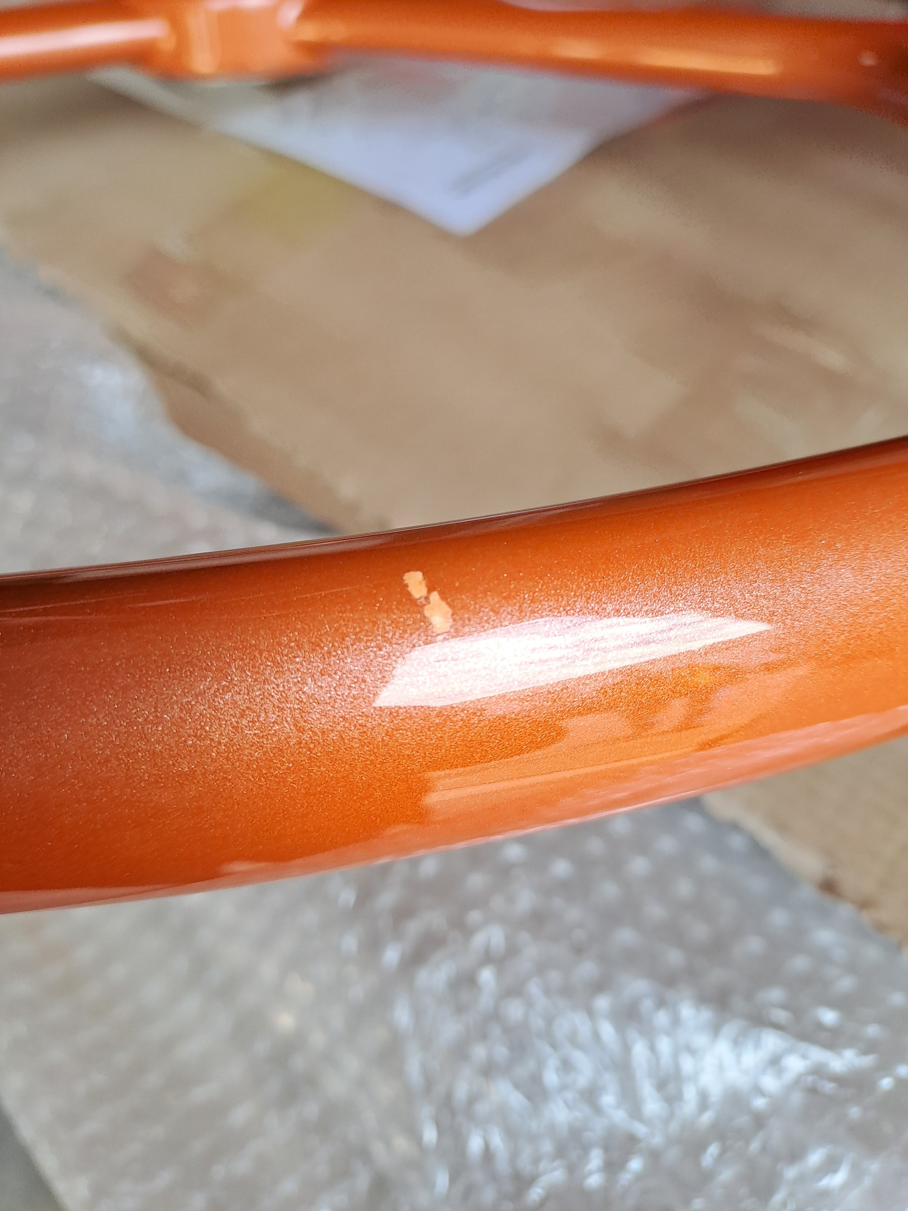 Volante Carbonautica Sport grp 800 mm arancione